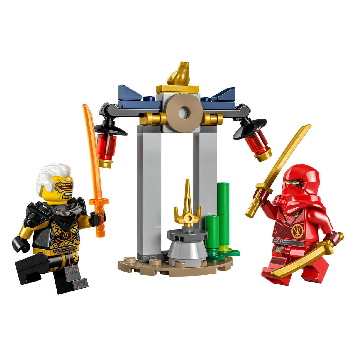 Lego lego ninjago 30650 kai and raptons temple battle