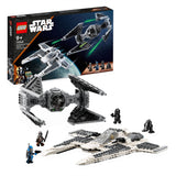 Lego Lego Star Wars 75348 Mandalorianer Fang Fighter Vs. Bindungs ​​-Interceptor -Set