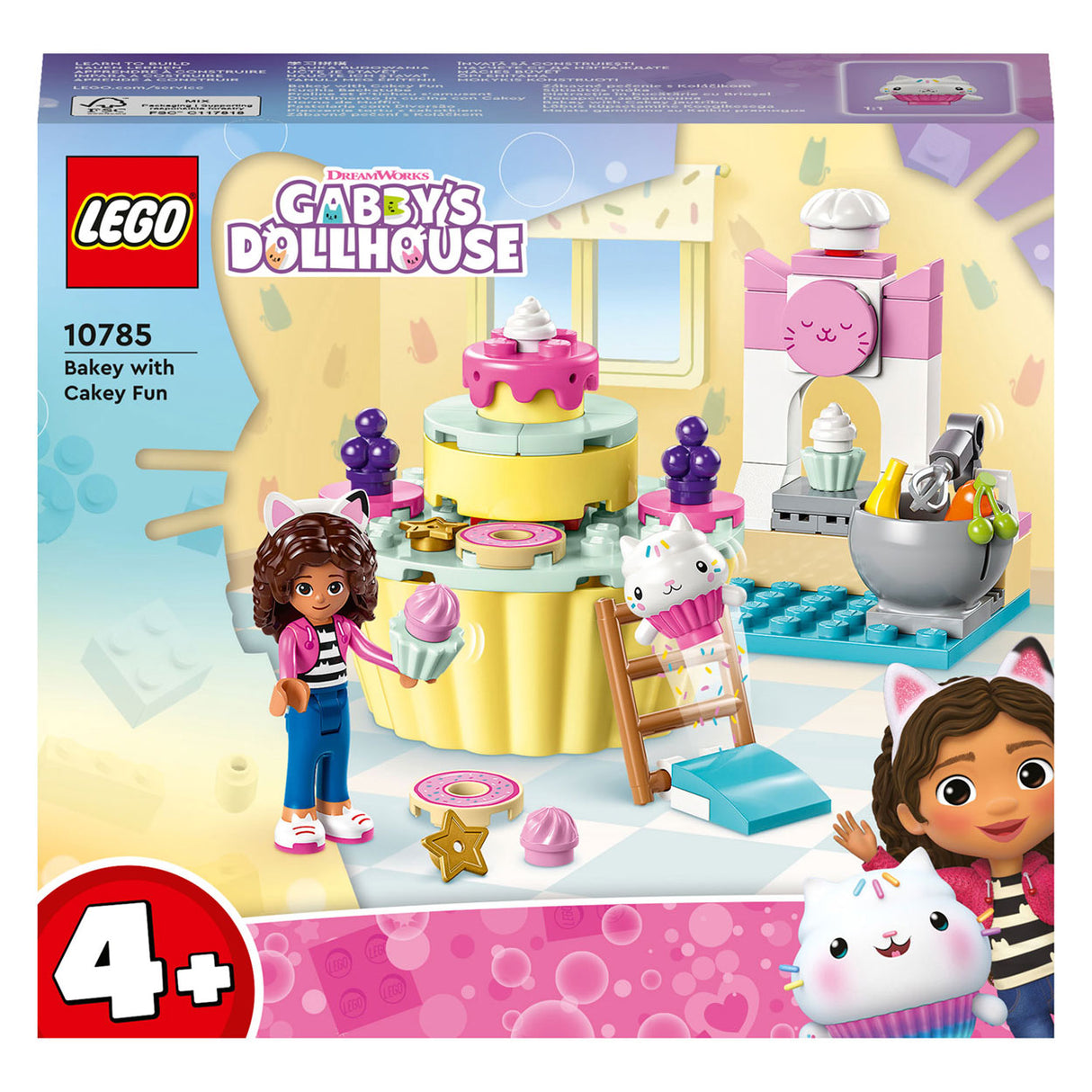 Lego LEGO Gabby's Poppenhuis 10785 Bakken met Cakey