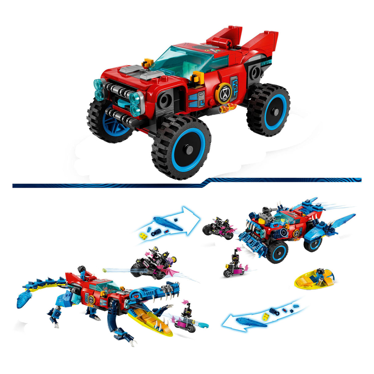 Lego Lego Dreamzzz 71458 Krokodyle samochód