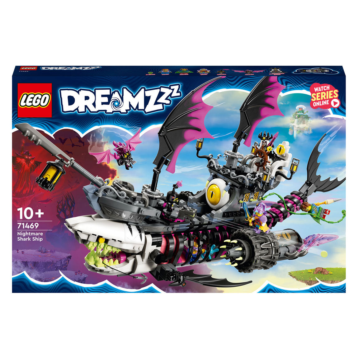 Lego Lego Dreamzzz 71460 Nightmare Shark Ship