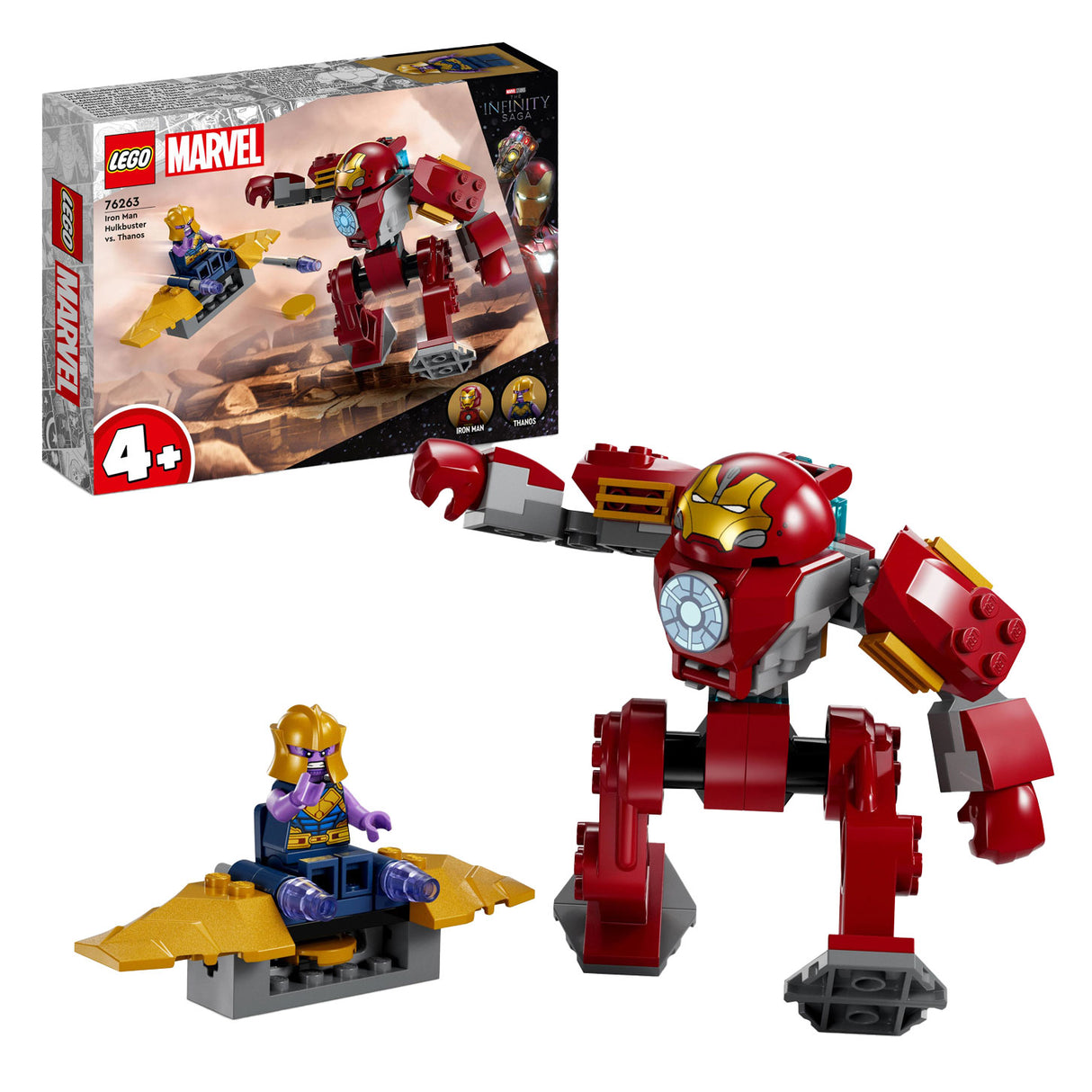 Lego Lego Super Heroes 76263 Iron Man Hulkbuster gegen Thanos