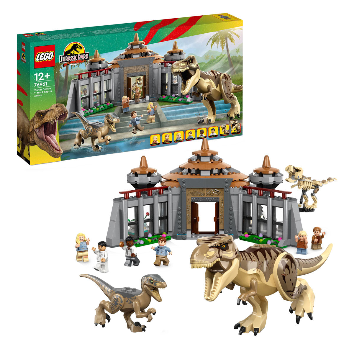 LEGO LEGO Jurassic Park 76961 Visitor Centre: T. Rex Raptor Attack