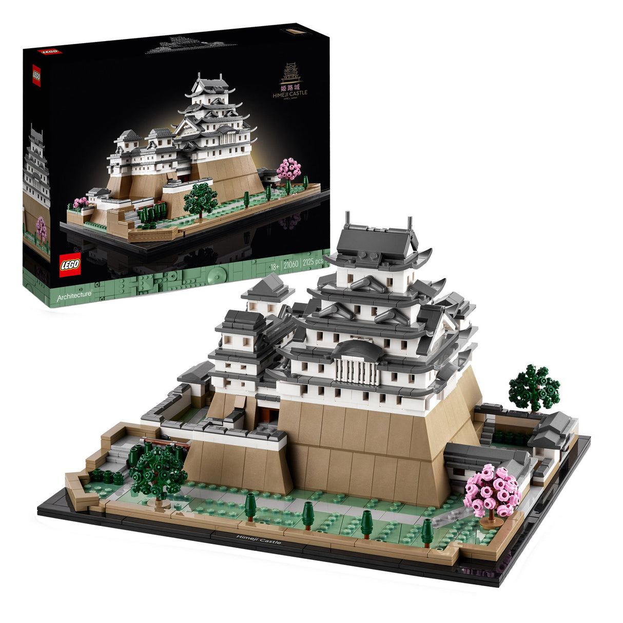 Lego lego architecture 21060 kasteel himeji