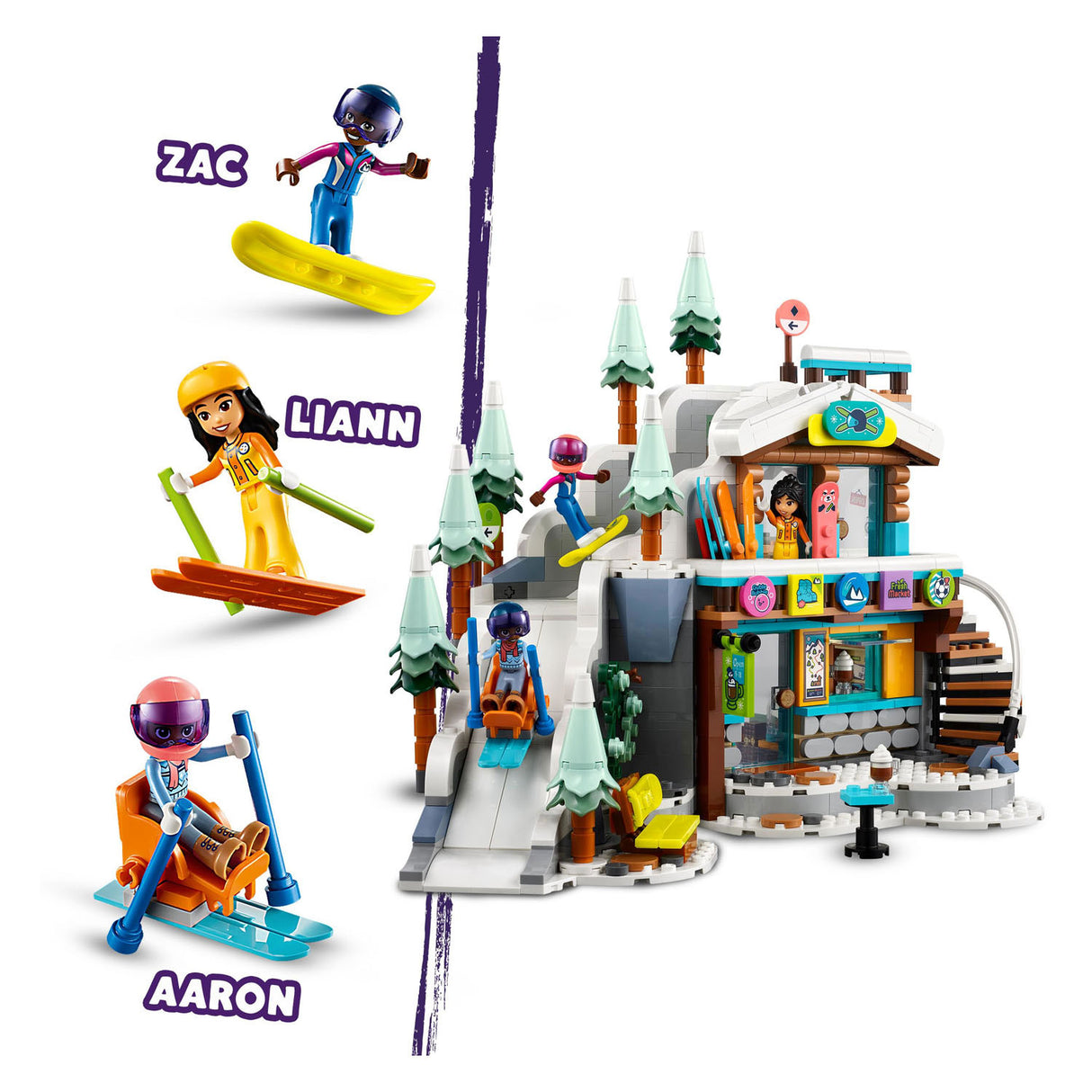 LEGO LEGO Friends 41756 Vacation Skipiste and Cafe