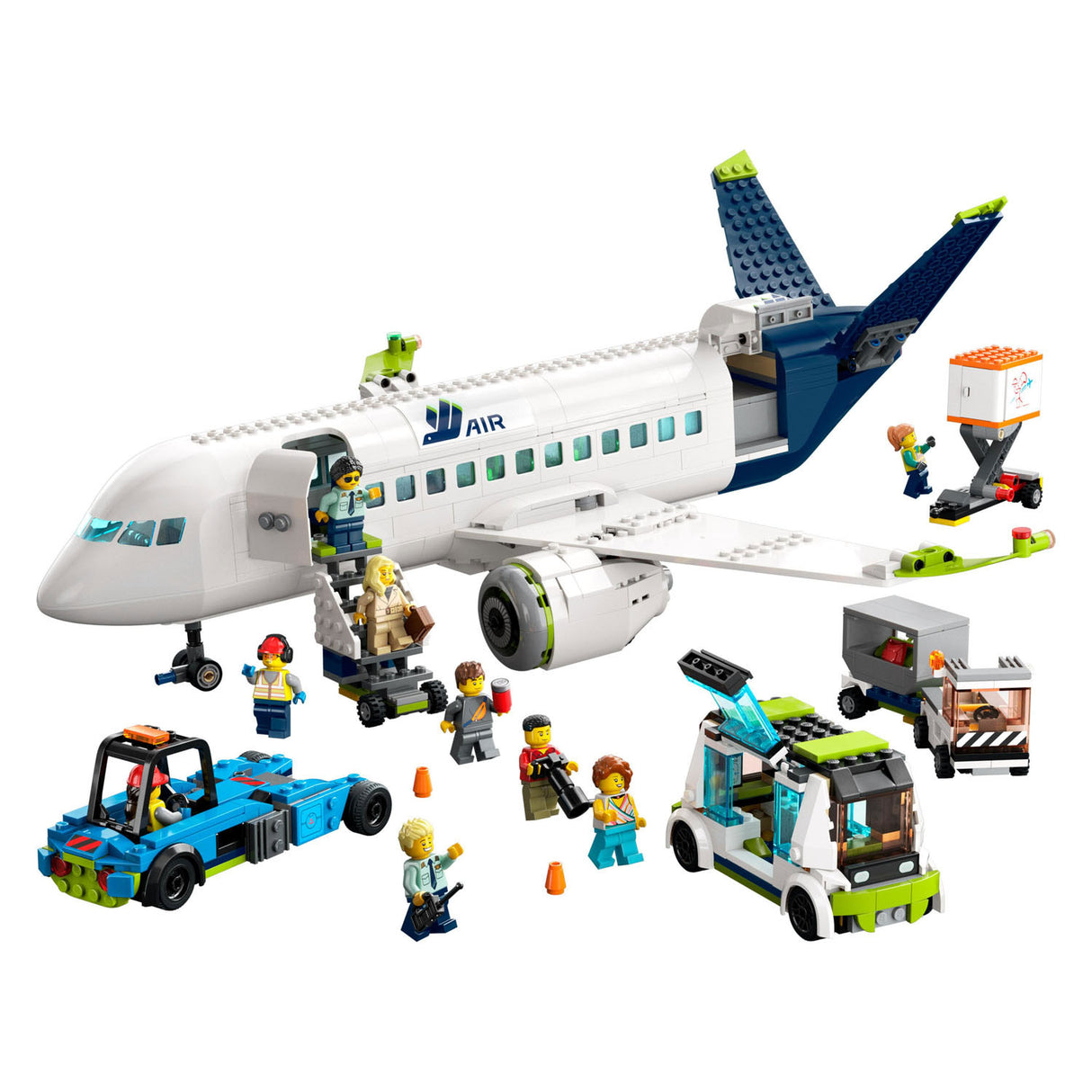 Ensemble de jouets avion avion de ligne Lego City - 60367