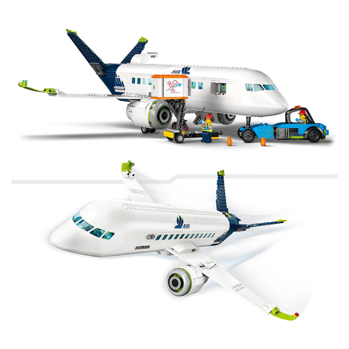 Ensemble de jouets avion avion de ligne Lego City - 60367