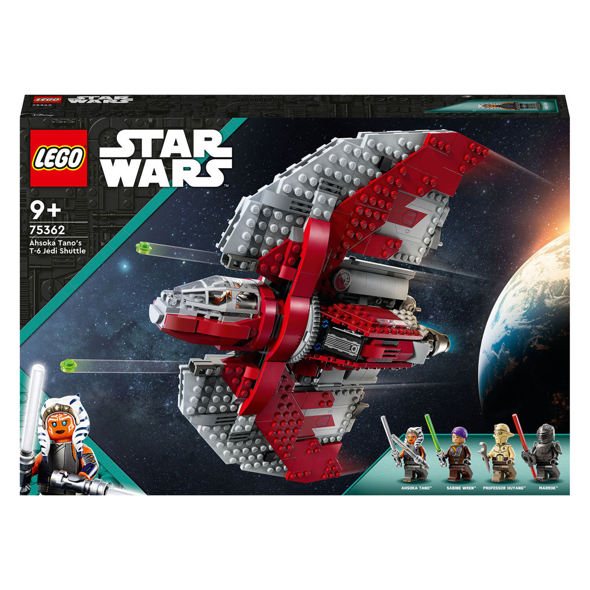 Lego star wars 75362 ahsoka tano's t-6 jedi shuttle