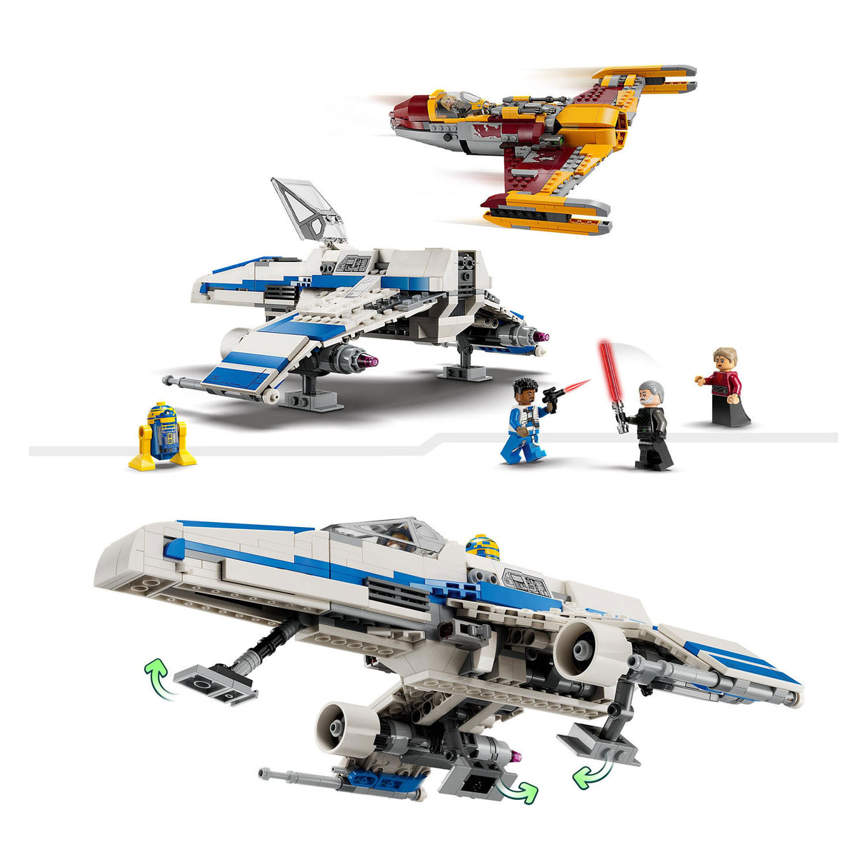 Lego Lego Star Wars 75364 Republik E-Wing Vs. Shin Hatis Starfighter -Raumschiff Set