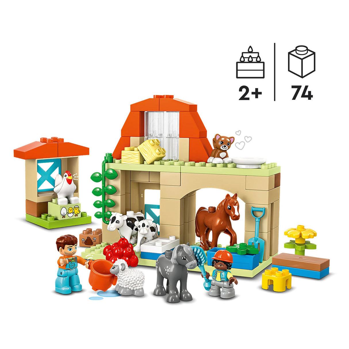 Lego Duplo Duplo Lego Duplo Town 10416 Dyr tar seg av gården