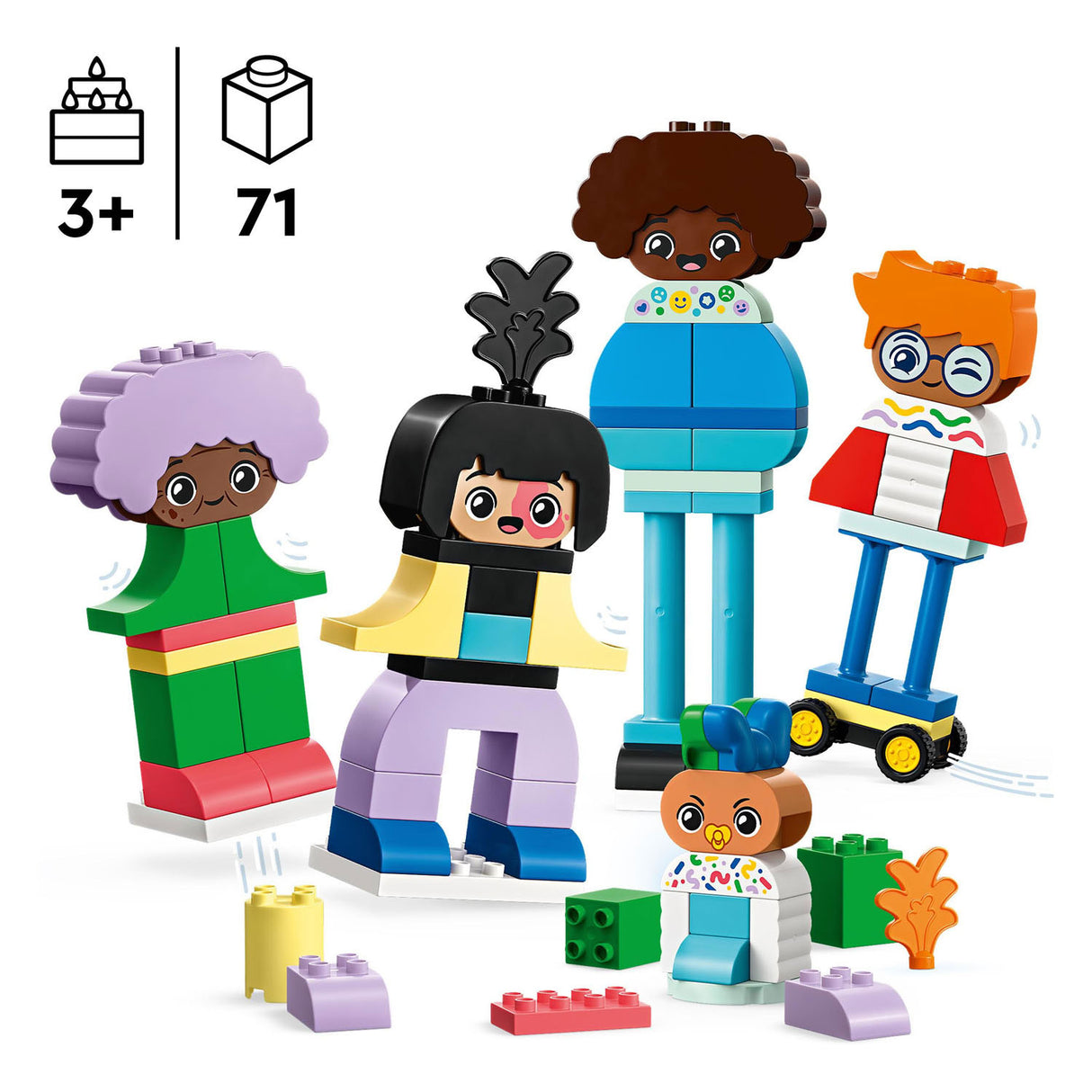 Lego Duplo Lego Duplo Town 10423 People and jejich emoce