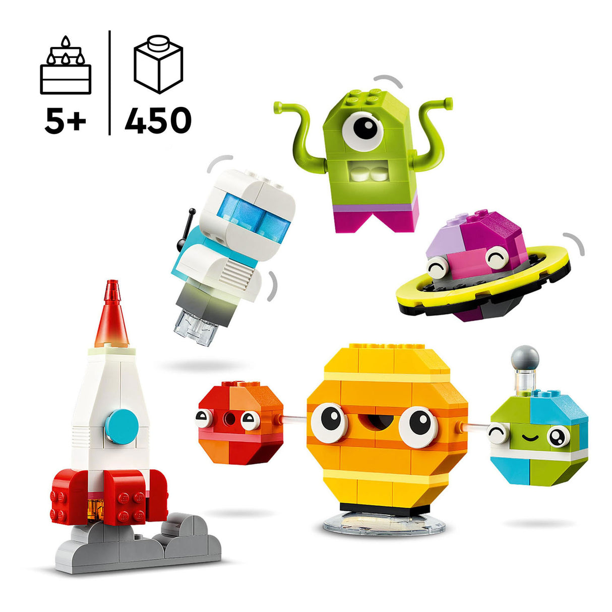 Lego 11037 planètes créatives classiques