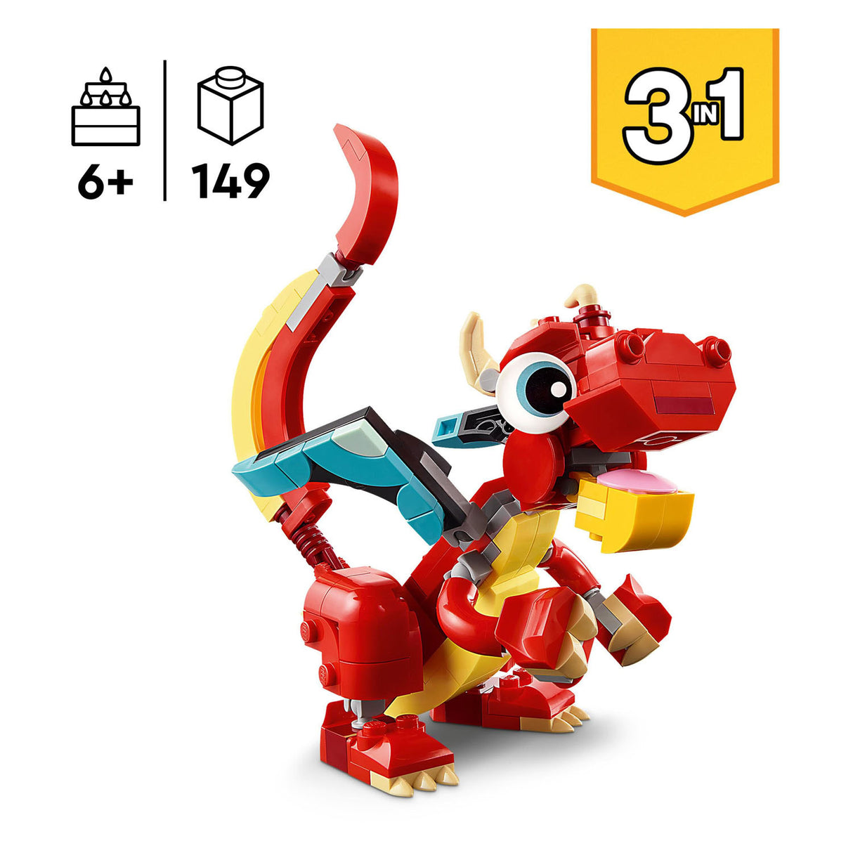 Lego Lego Creator 31145 Czerwony smok