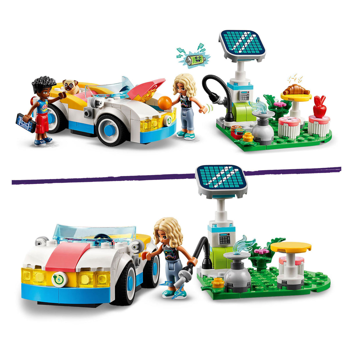 Lego LEGO Friends 42609 Elektrische Auto en Oplaadpunt