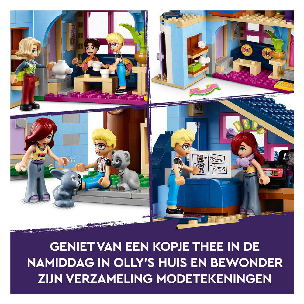 Lego LEGO Friends 42620 Olly en Paisleys Huizen