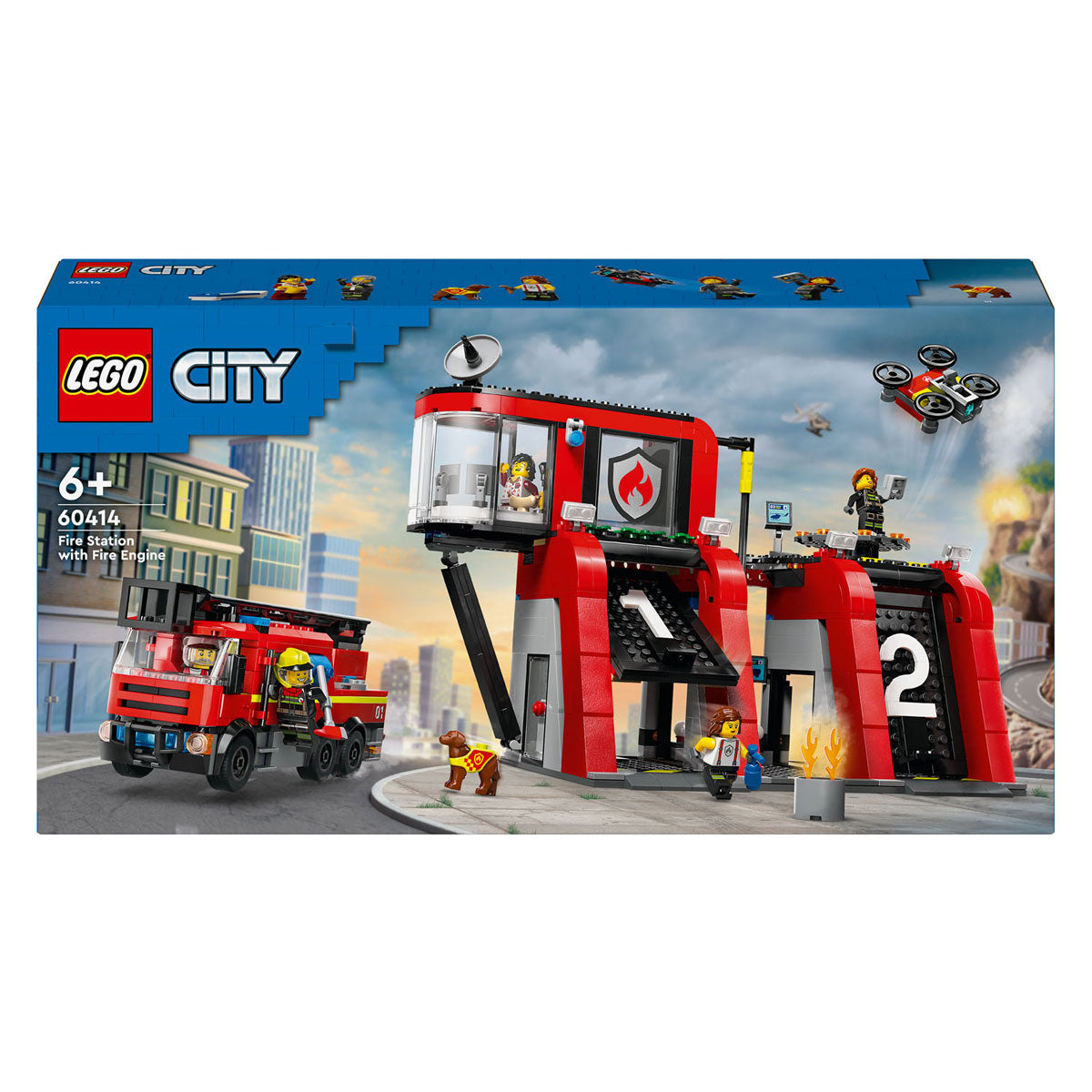 LEGO LEGO CITY 60414 fragina y fuego