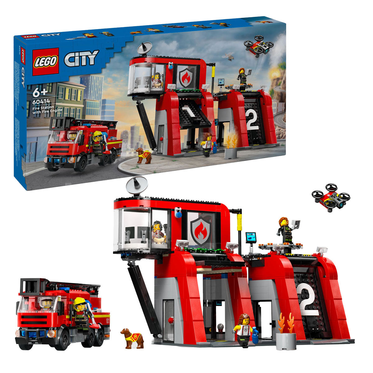 LEGO LEGO CITY 60414 fragina y fuego