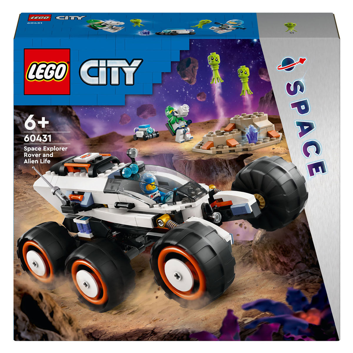 LEGO LEGO CITY 60431 Explorador espacial y vida alienígena