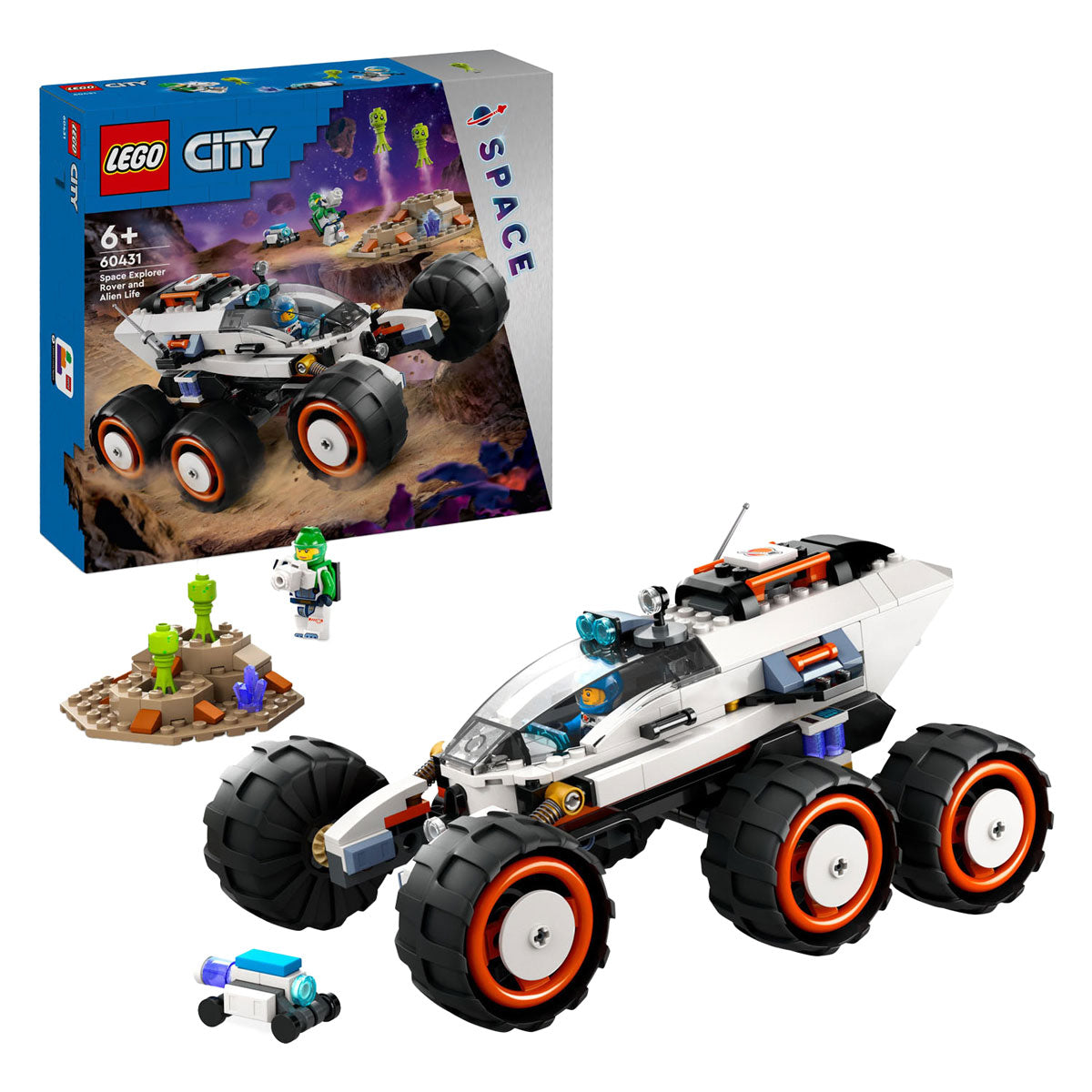 LEGO LEGO CITY 60431 Explorador espacial y vida alienígena