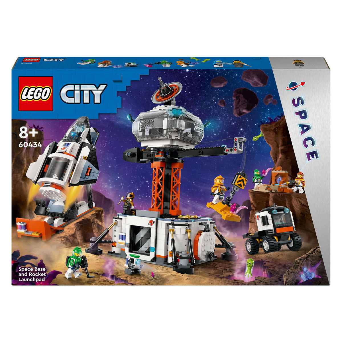 LEGO LEGO CITY 60434 BASE RUTTH Y RAKETET LABRICS PLATTFORM