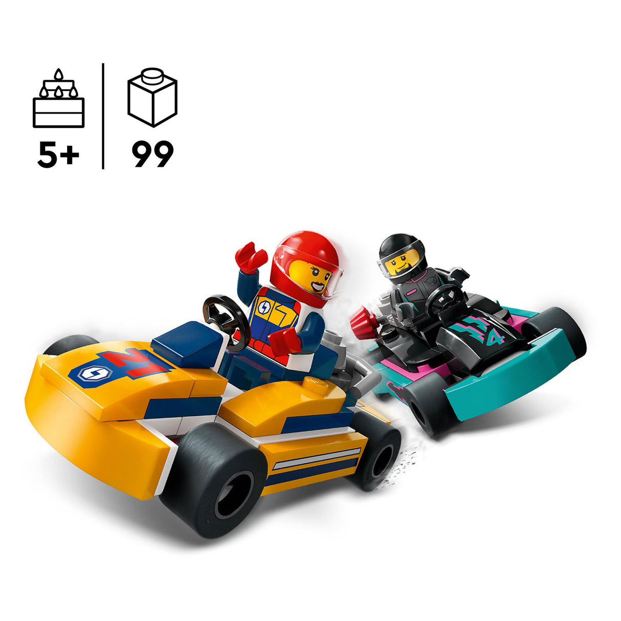 LEGO LEGO CITY 60400 Karts og racere