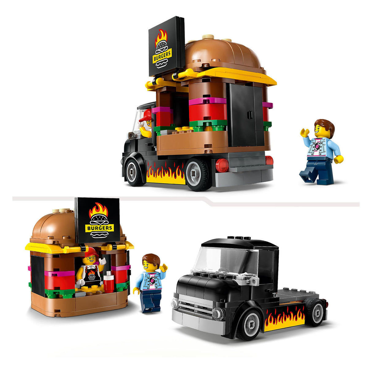 Lego Lego City 60404 Hamburger Camion