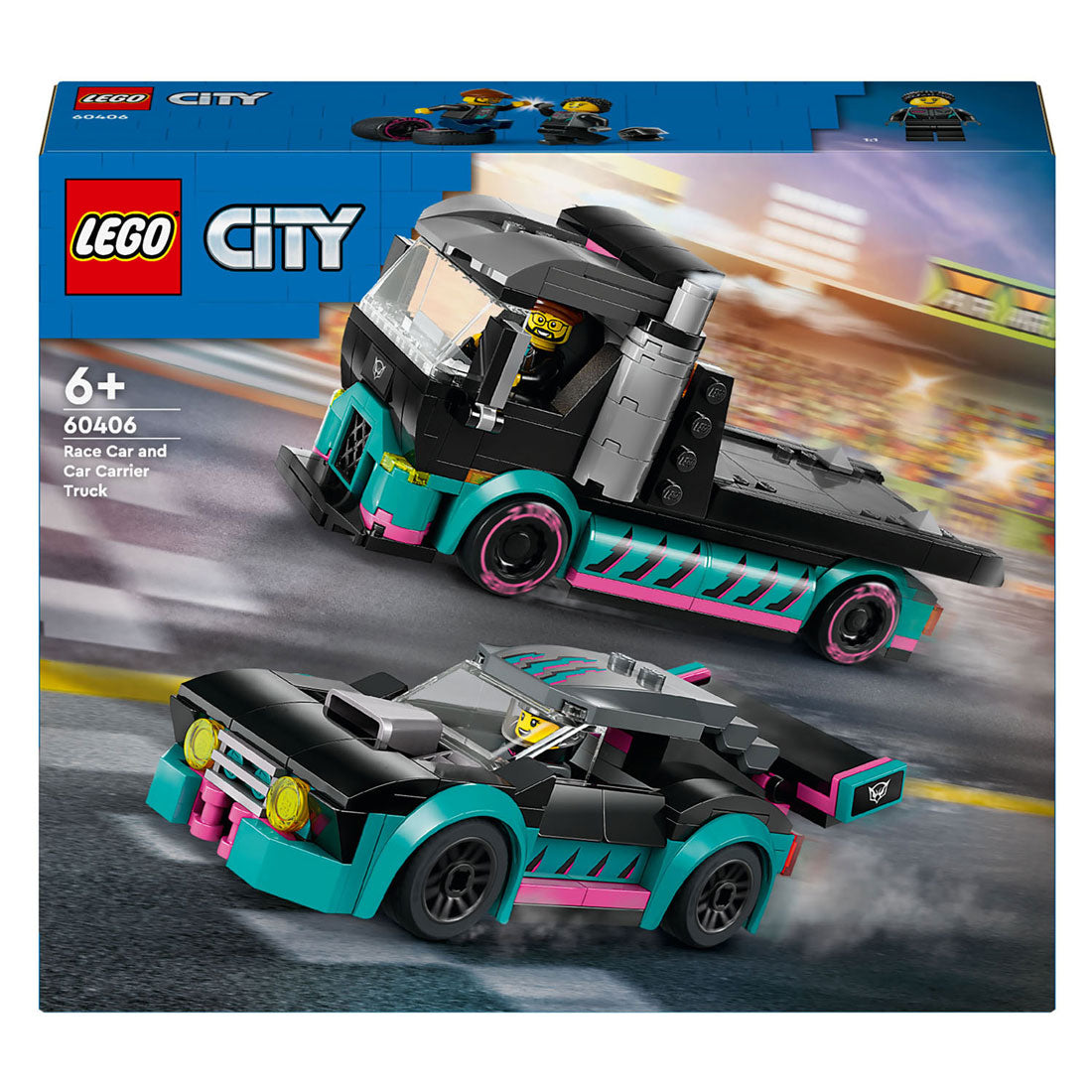 Lego Lego City 60406 Racemaut in Transportruck