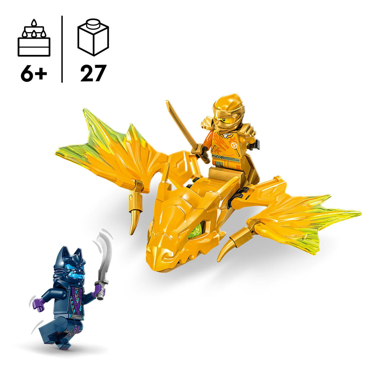 LEGO LEGO NINJAGO 71803 ARINS RIJZENDE Dragon Attack