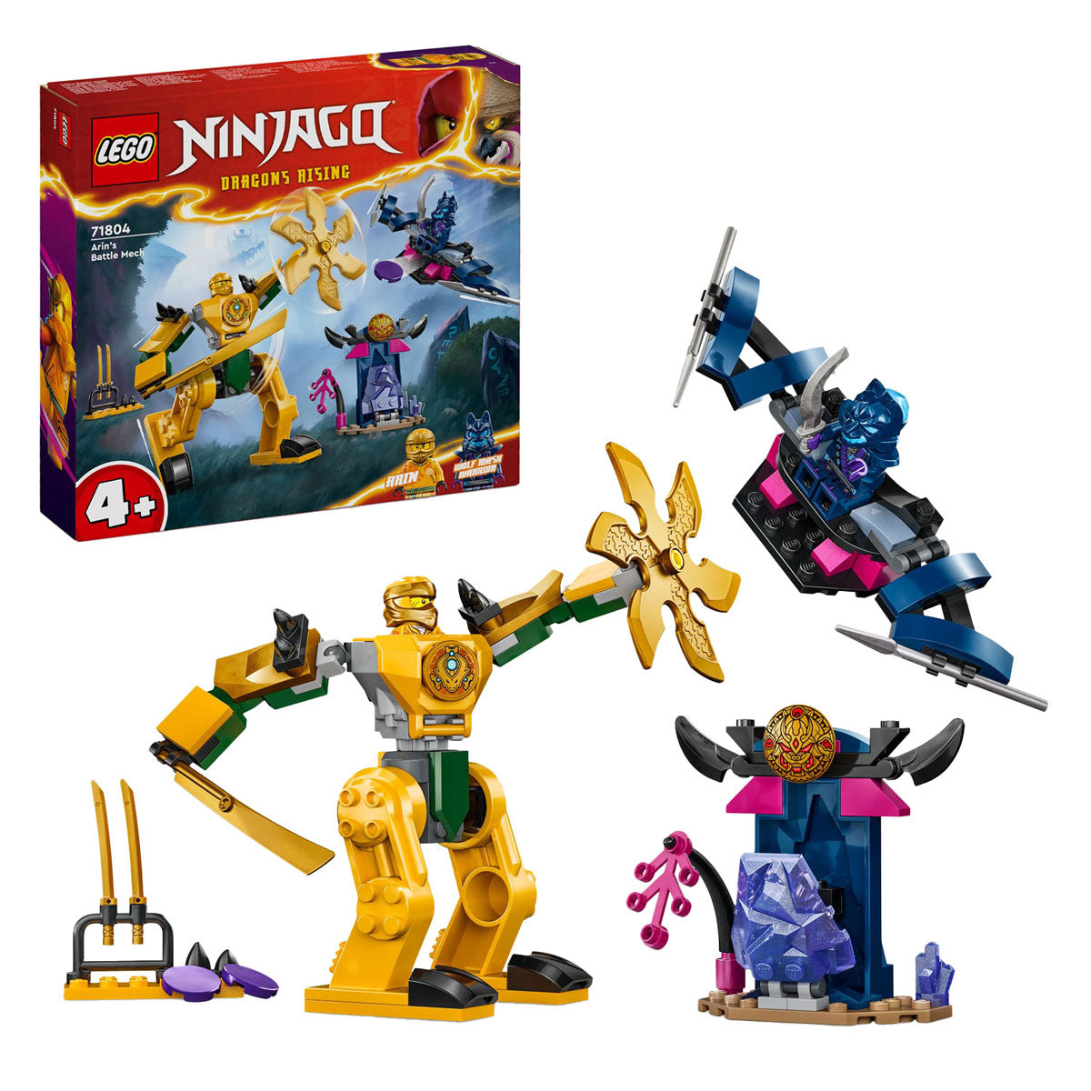 Lego LEGO Ninjago 71804 Arins Strijdmecha