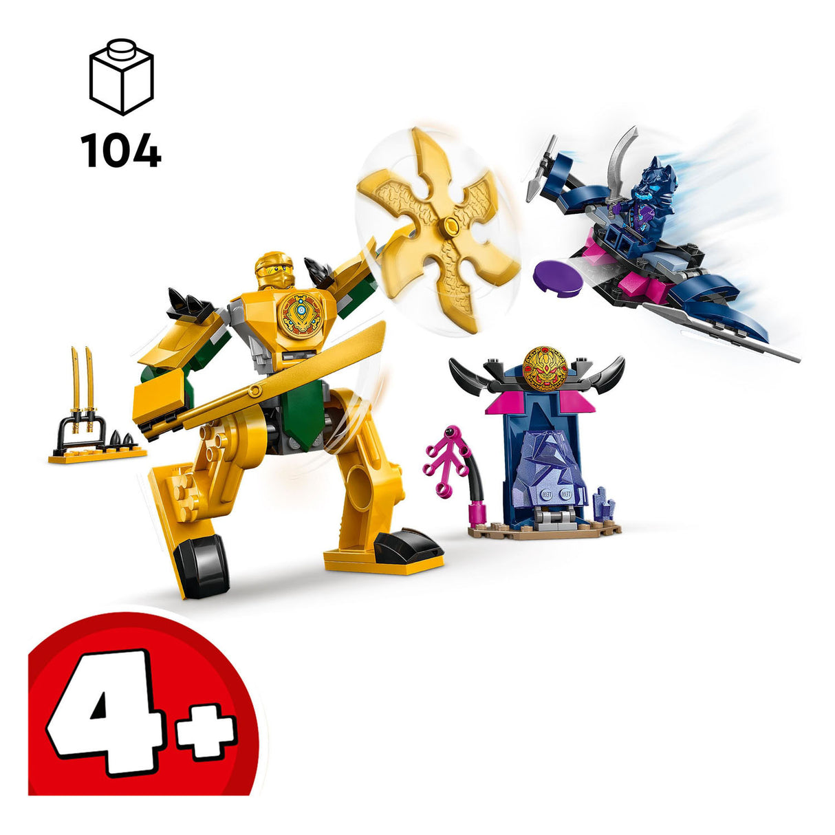 LEGO LEGO NINJAGO 71804 Arins Fightmecha