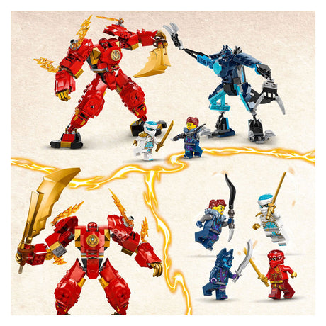 Lego Ninjago 71808 Le robot de feu élémentaire Kais