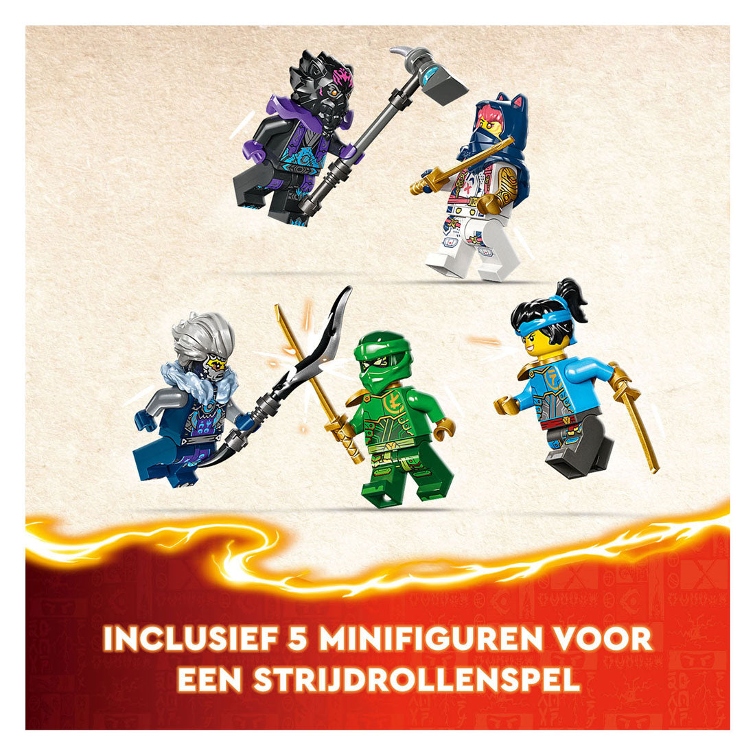 LEGO LEGO NINJAGO 71809 EGEALT Mosteret Dravel