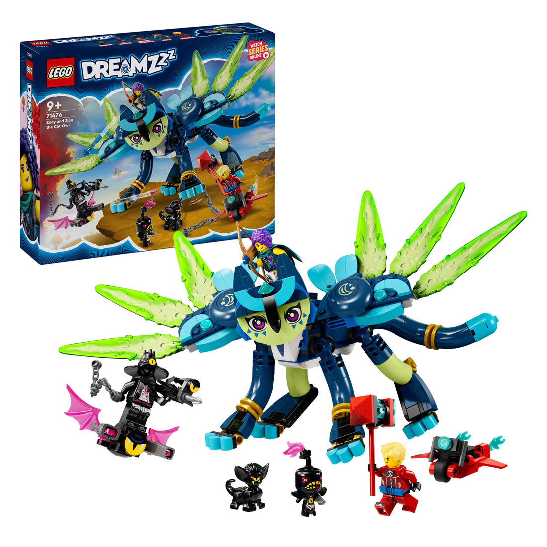 Lego Lego Dreamzzz 71476 Zoey et Zian de Kattenuil