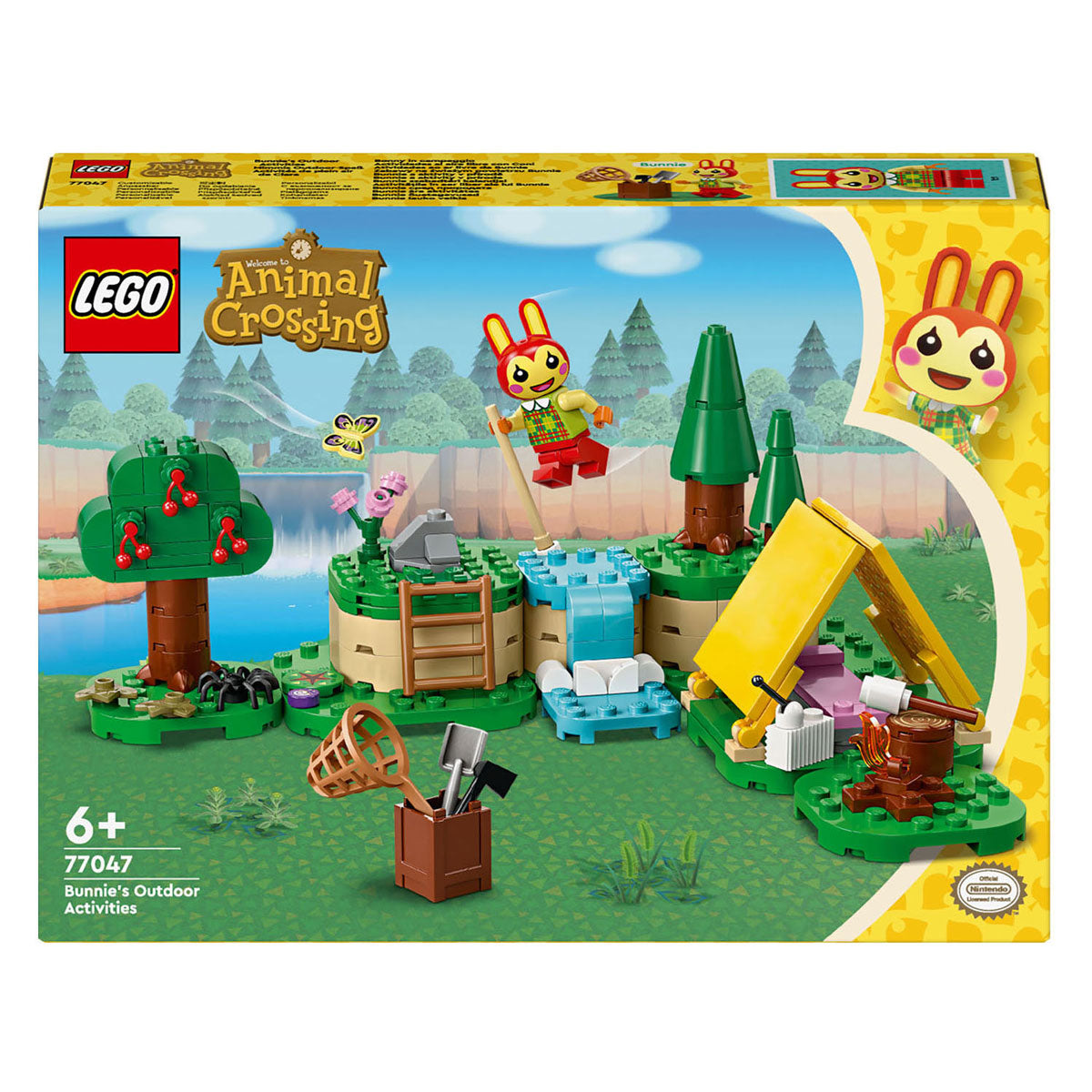 Lego Lego Animal Crossing 77047 Camping z Bunnie