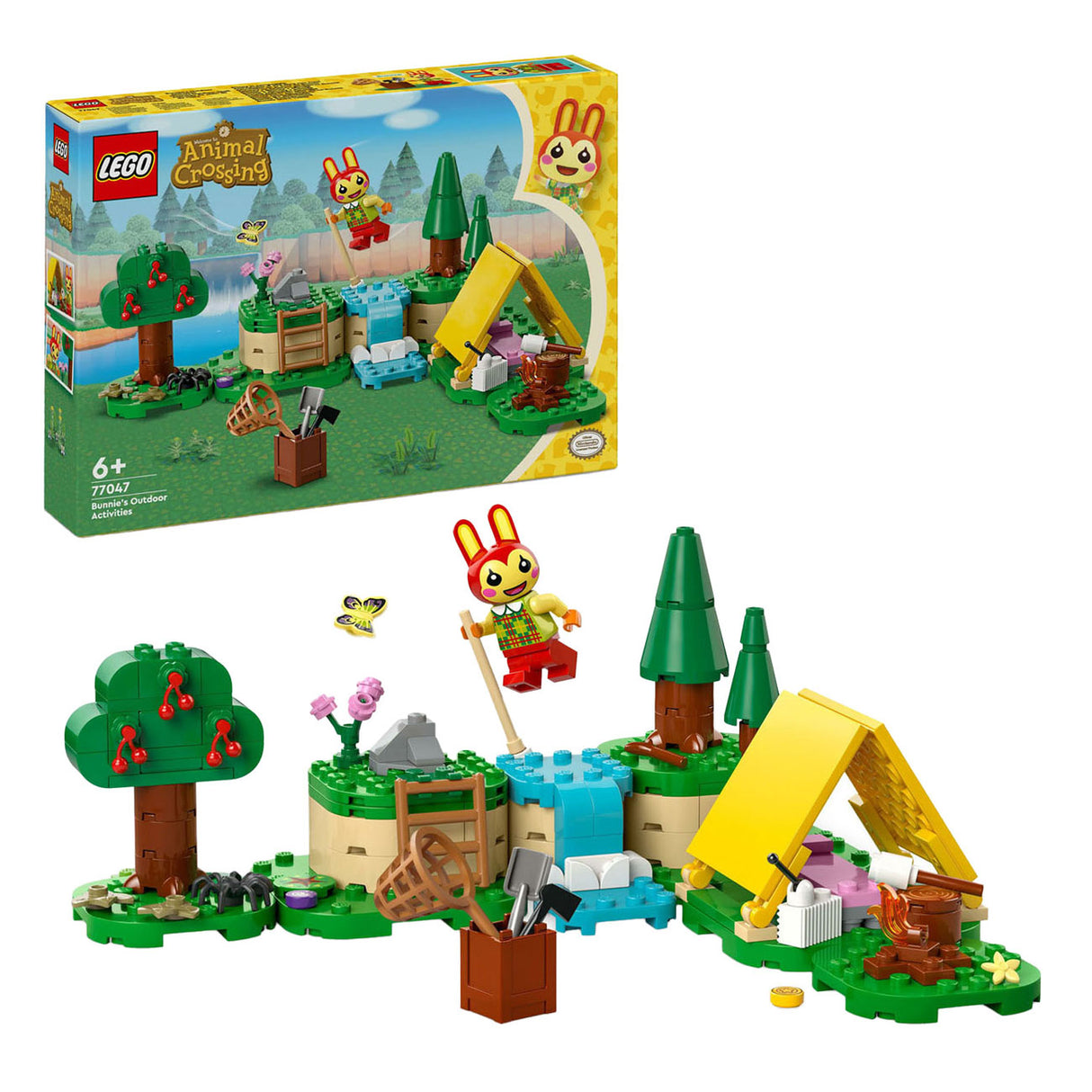 Lego Lego Animal Crossing 77047 Camping z Bunnie