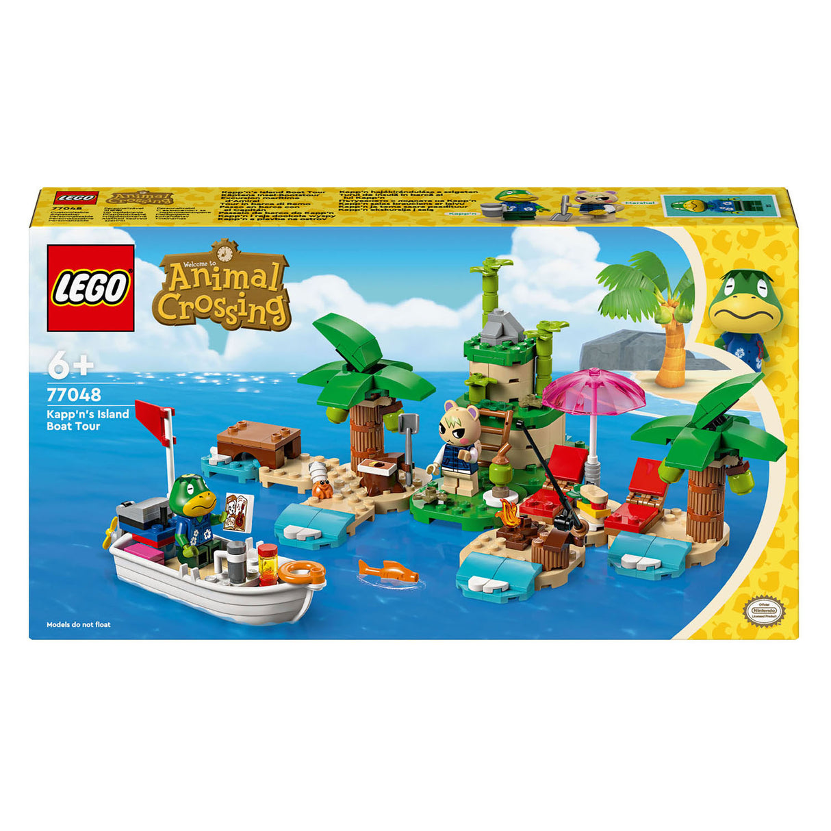 LEGO LEGO Animal Crossing 77048 Tour de la isla Kapp'ns