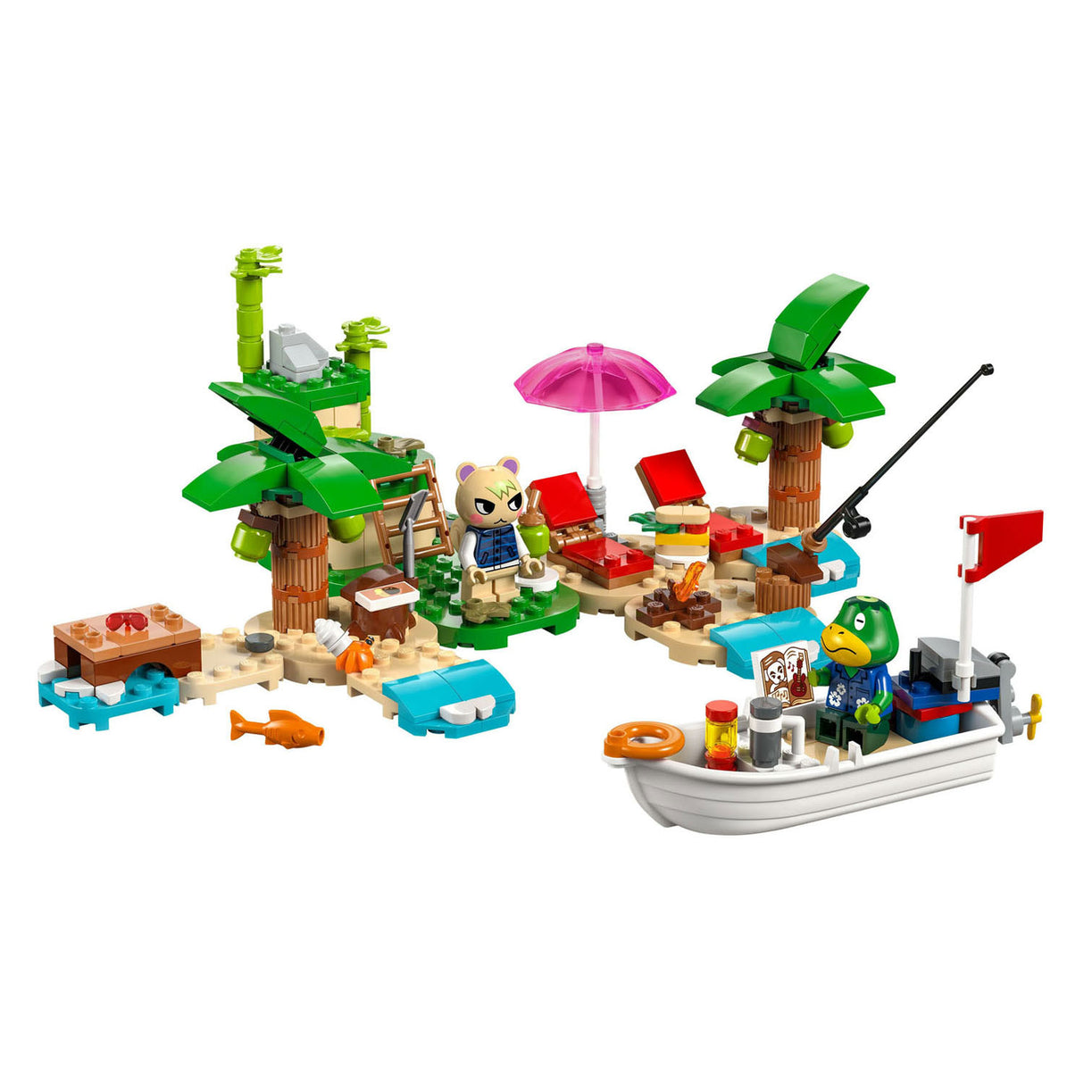 LEGO LEGO Animal Crossing 77048 Tour de la isla Kapp'ns