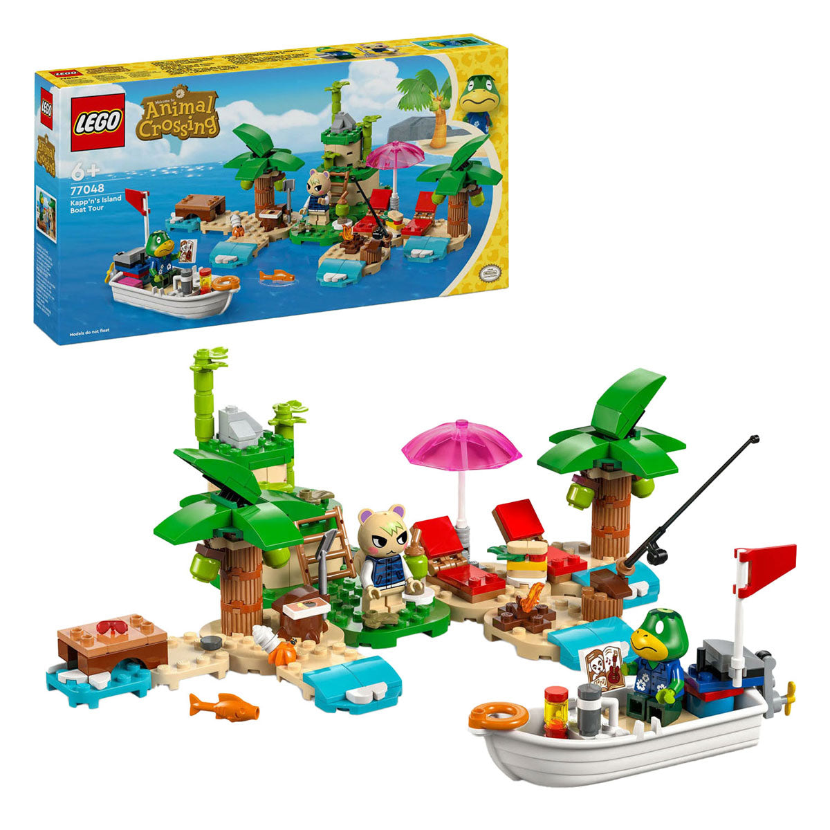 LEGO LEGO Animal Crossing 77048 Tour de la isla Kapp'ns