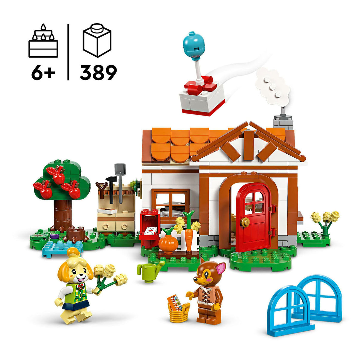 LEGO LEGO Animal Crossing 77049 Isabelle en visitantes