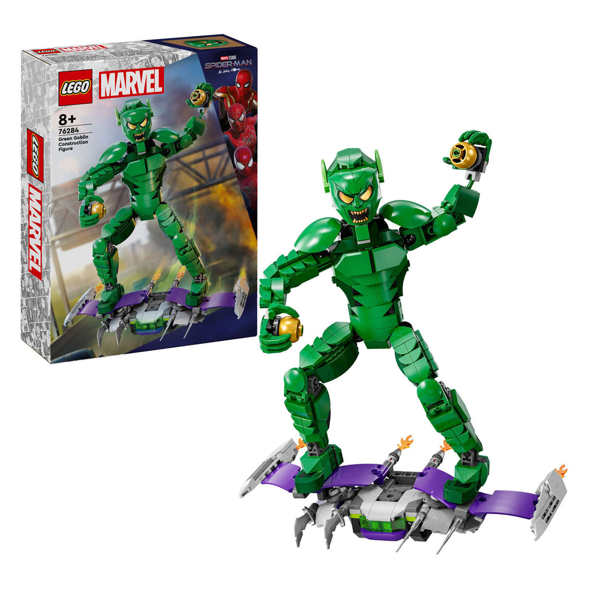 Lego Lego Super Heroes 76284 Green Goblin -Gebäudefigur