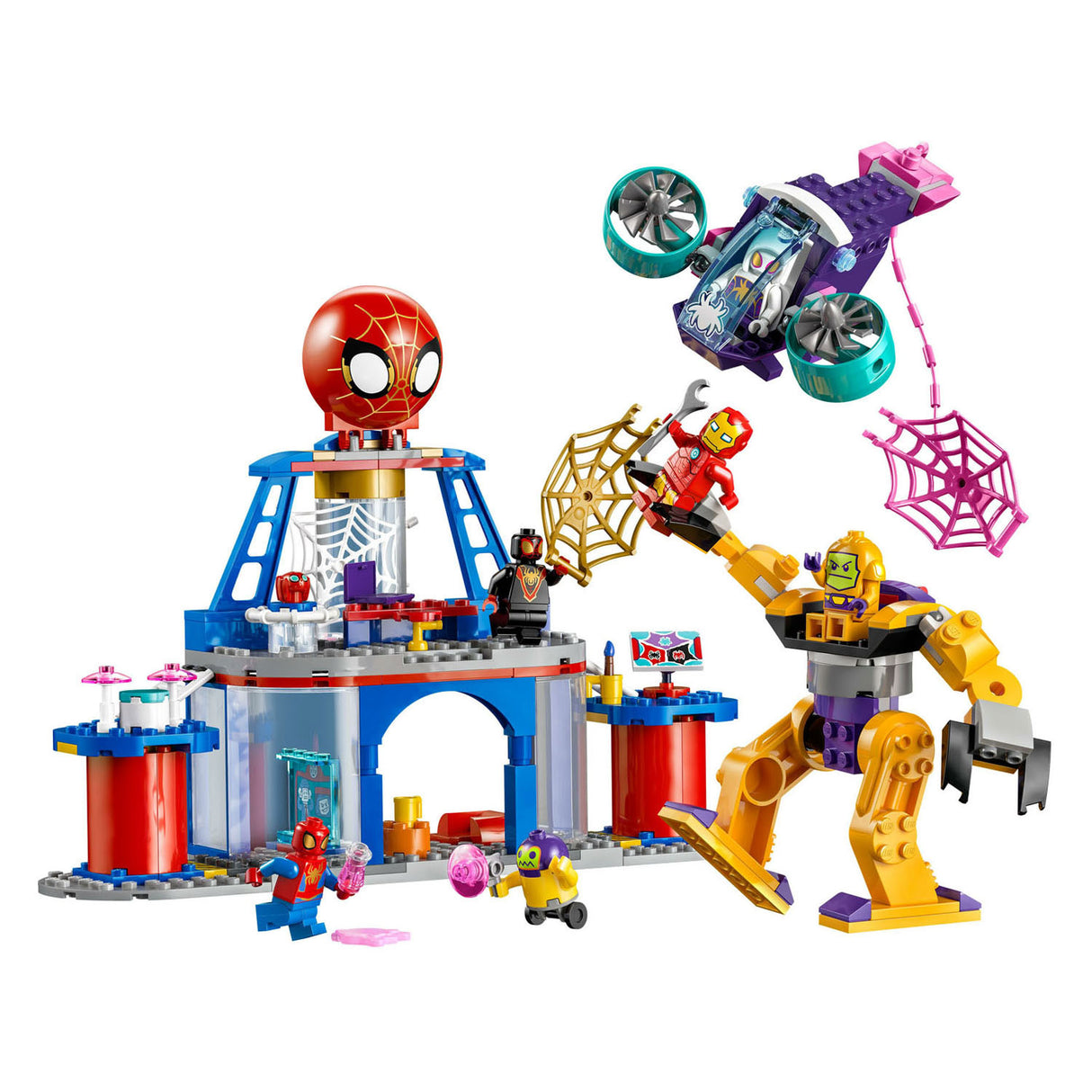 Lego Marvel 10794 Team Spidey Webspinner Headquarters