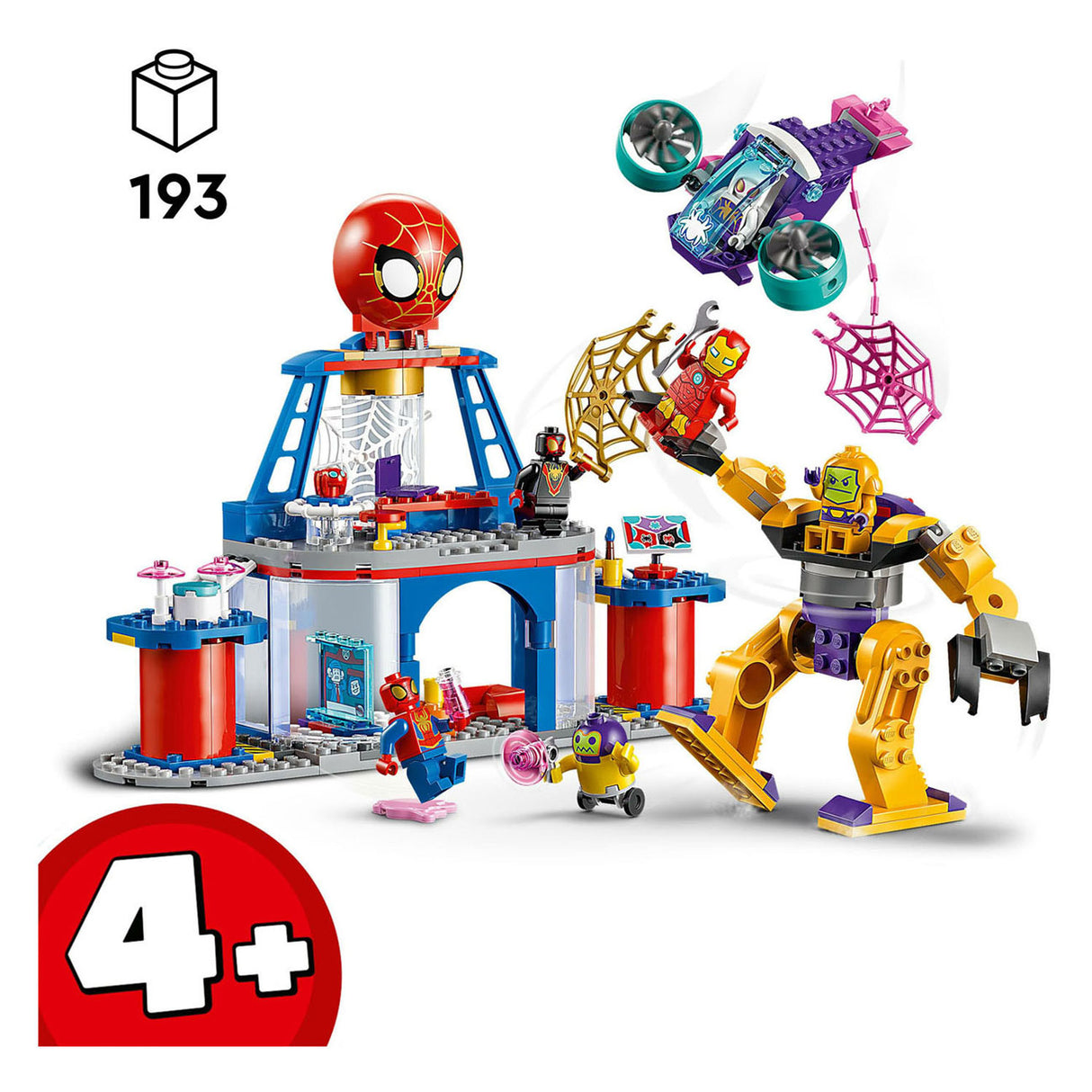 LEGO LEGO 10794 Equipo Spidey WebSpinner Sede