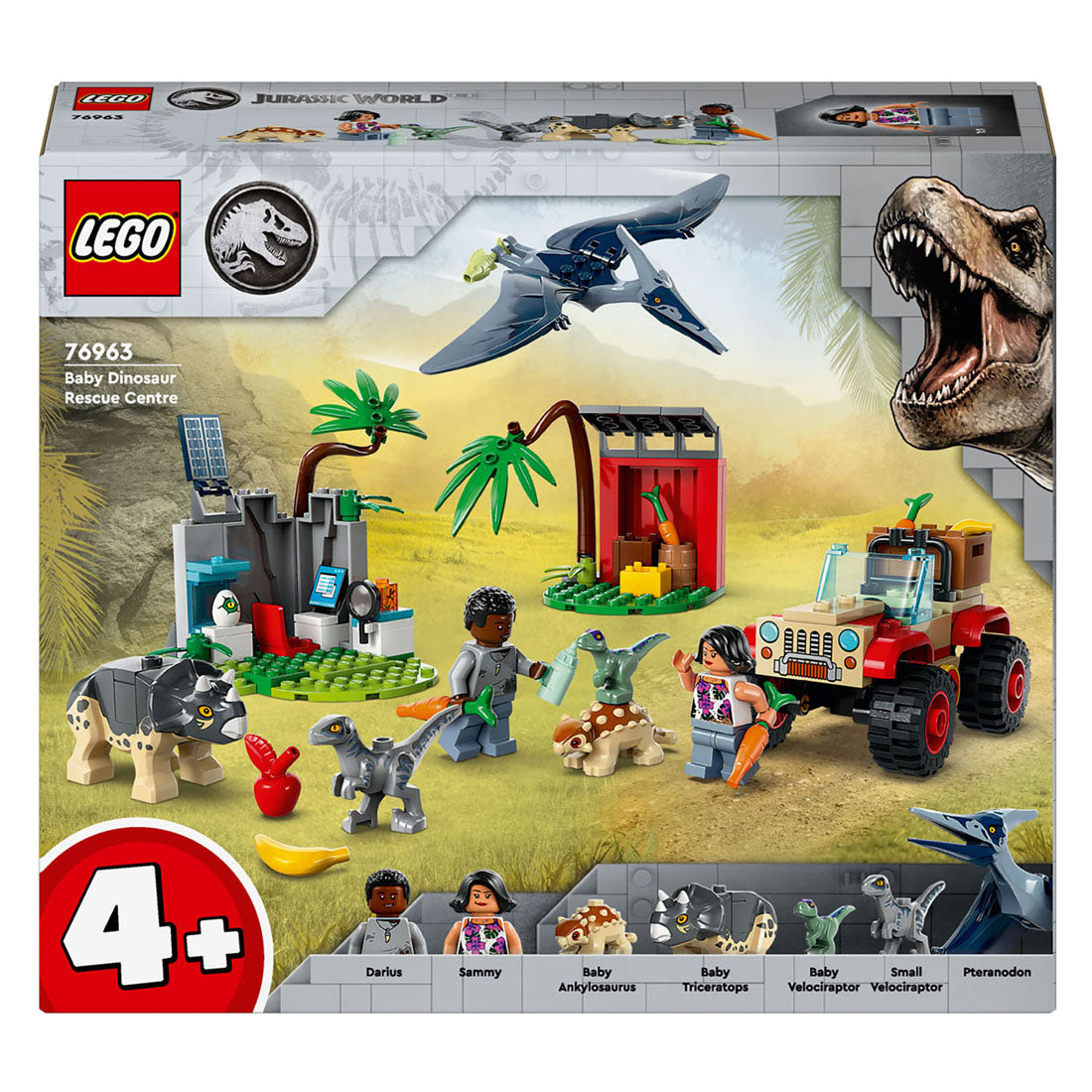 Lego LEGO Jurassic World 76963 Reddingscentrum Voor Babydinosaurussen