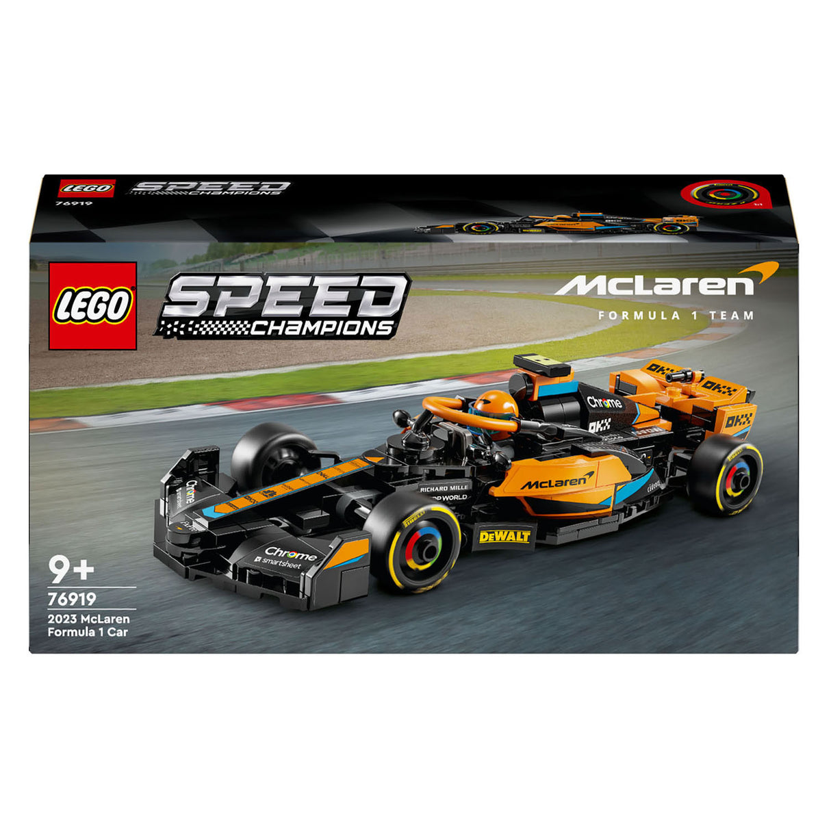 Lego Lego Speed ​​Champions 76919 McLaren Formel 1 Rennwagen 2023