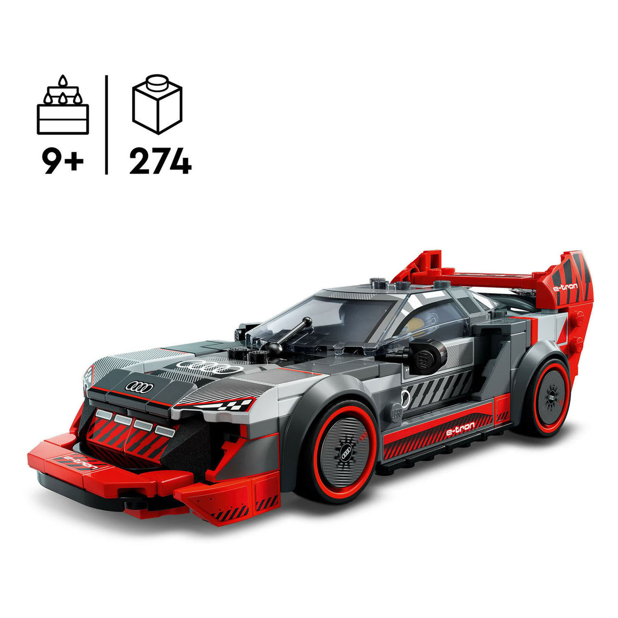 LEGO LEGO Speed ​​Champions 76921 AUDI S1 E-tron Quattro Racing car