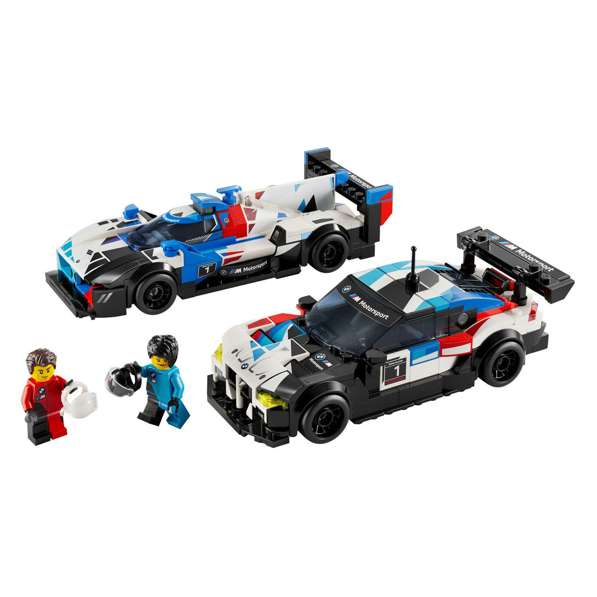 LEGO LEGO Speed ​​Champions 76922 BMW M4 GT3 og BMW M Hybrid V8 Racing Cars