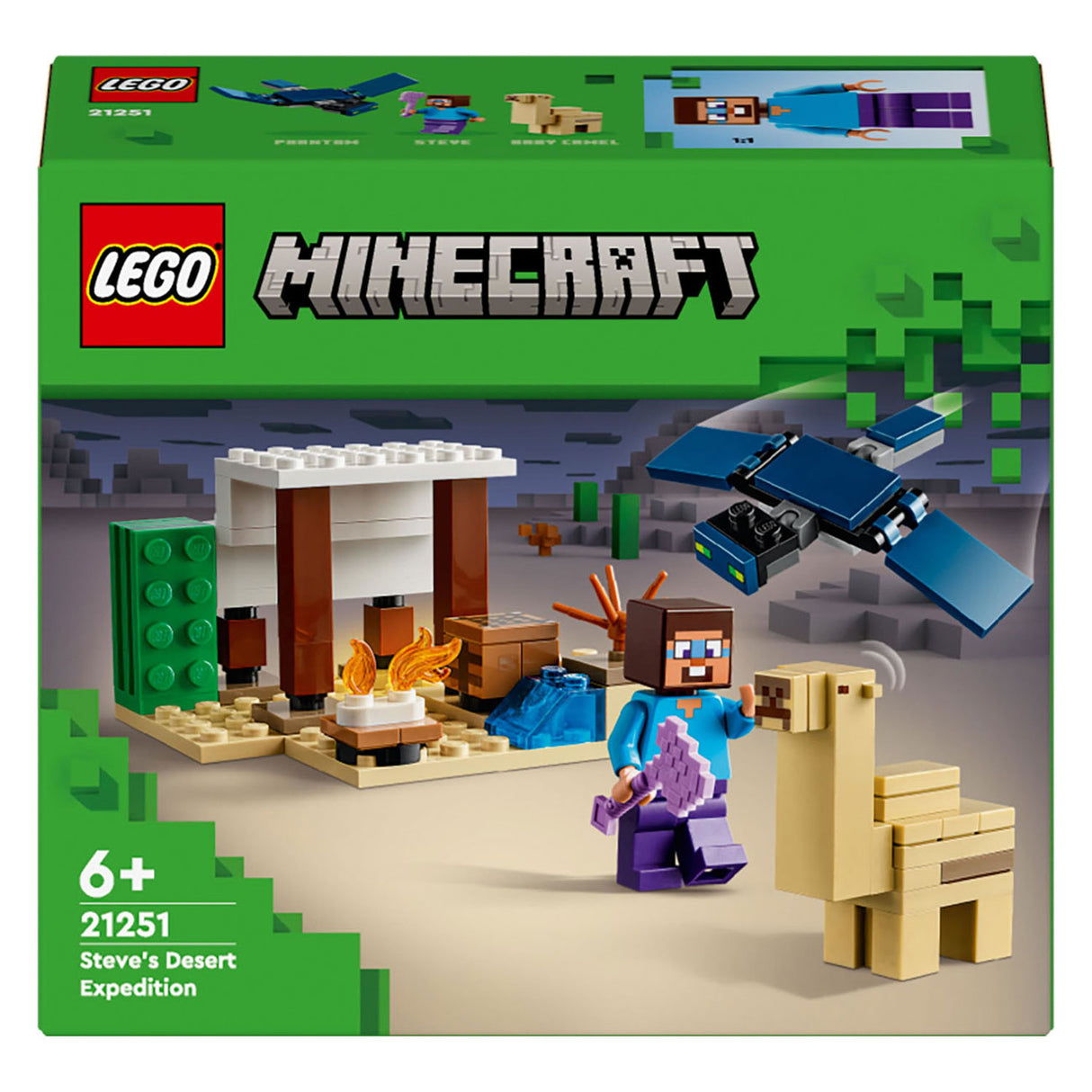 LEGO LEGO Minecraft 21251 Steve's desert expedition