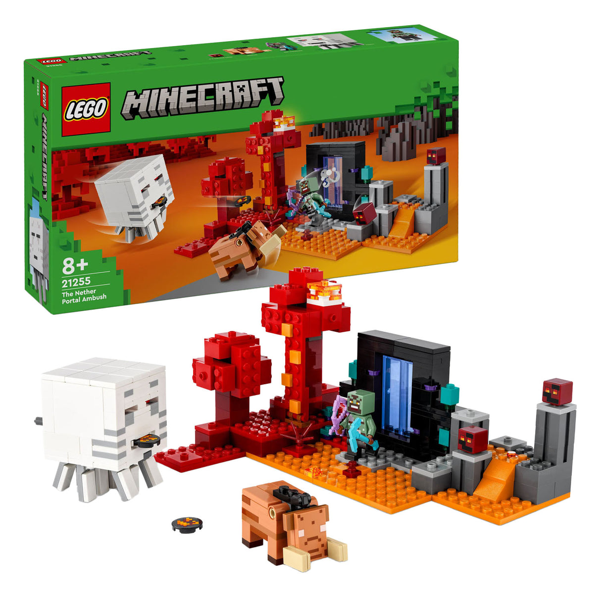 Lego Lego Minecraft 21255 zasadzka w portalu dolnym