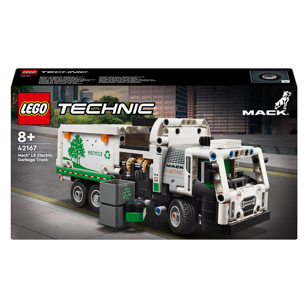 Lego Lego Technic 42167 Mack LR Elektrické popelářské vozík