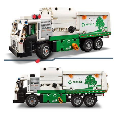 Lego Technic Mack LR Camion à ordures électrique - 42167